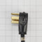 4' Electric Range Power Cord 4 Wire 40 Amp Right Angle Plug