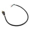 4' Electric Range Power Cord, rated 50 A, 4-wire with ring terminal connectors, and right-angle 4-prong plug