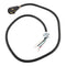 6' Electric Range Power Cord, rated 40 A, 4-wire 4-ring terminal connectors, and right-angle 4-prong plug