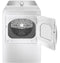 Ge Profile™ Energy Star® 7.4 Cu. Ft. Capacity Aluminized Alloy Drum Electric Dryer With Sanitize Cycle And Sensor Dry