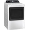 Ge Profile™ Energy Star® 7.4 Cu. Ft. Capacity Smart Aluminized Alloy Drum Electric Dryer With Sanitize Cycle And Sensor Dry