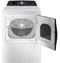 Ge Profile™ Energy Star® 7.4 Cu. Ft. Capacity Smart Aluminized Alloy Drum Gas Dryer With Sanitize Cycle And Sensor Dry