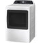 Ge Profile™ Energy Star® 7.4 Cu. Ft. Capacity Smart Aluminized Alloy Drum Gas Dryer With Sanitize Cycle And Sensor Dry