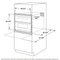 Ge Profile™ 30" Smart Built-in Twin Flex Convection Wall Oven