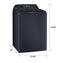 Ge Profile™ Energy Star® 5.4 Cu. Ft. Capacity Washer With Smarter Wash Technology And Adaptive Smartdispense