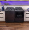 Ge Profile™ Energy Star® 5.4 Cu. Ft. Capacity Washer With Smarter Wash Technology And Flexdispense™