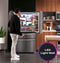 27.9 Cu. Ft. Smart Fingerprint Resistant 4-Door French-Door Refrigerator with Door In Door