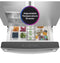 27.9 Cu. Ft. Smart Fingerprint Resistant 4-Door French-Door Refrigerator with Door In Door