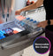 27.9 Cu. Ft. Smart Fingerprint Resistant 4-Door French-Door Refrigerator with Door In Door