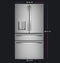 27.9 Cu. Ft. Smart Fingerprint Resistant 4-Door French-Door Refrigerator with Door In Door