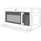 Ge Profile™ 2.2 Cu. Ft. Over-the-range Sensor Microwave Oven With Extendable Slide-out Vent