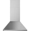Ge Profile 30" Wall-mount Pyramid Chimney Vent Hood With Clean Air Sensors