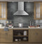 Ge Profile 36" Wall-mount Vent Hood With Clean Air Sensors
