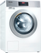 Professional washing machine, Little Giants, electric heating, drain pump and short program cycle times and programs specific to the target group.