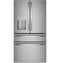 22.4 Cu. Ft. Smart Counter-Depth Fingerprint Resistant 4-Door French-Door Refrigerator with Door In Door