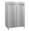 Refrigerator, Two Section Upright, Full Stainless Doors with Lock