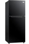 10.1 Cu. Ft. Apartment Refrigerator With Top Mount Freezer - Black