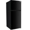 17.6 Cu. Ft. Refrigerator With Top Mount Freezer - Black