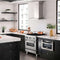 30 In. 4.0 Cu. Ft. Legacy Dual Fuel Range With 4 Burner Gas Cooktop And Electric Convection Oven In Stainless Steel