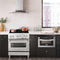 30 In. 4.0 Cu. Ft. Legacy Dual Fuel Range With 4 Burner Gas Cooktop And Electric Convection Oven In Stainless Steel