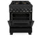 24 in. 2.8 cu. ft. Legacy Dual Fuel Range with Gas Cooktop and Electric Convection Oven