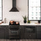 24 in. 2.8 cu. ft. Legacy Dual Fuel Range with Gas Cooktop and Electric Convection Oven