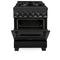 24 in. 2.8 cu. ft. Legacy Dual Fuel Range with Gas Cooktop and Electric Convection Oven