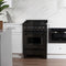 24 in. 2.8 cu. ft. Legacy Dual Fuel Range with Gas Cooktop and Electric Convection Oven