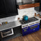 48 In. 6.0 Cu. Ft. Legacy Dual Fuel Range With 7 Burner Gas Cooktop And 2 Electric Ovens In Stainless Steel And Blue Gloss Doors