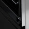 24 In. 2.8 Cu. Ft. Legacy Dual Fuel Range With 4 Burner Gas Cooktop And Electric Convection Oven In Stainless Steel And Black Matte Door