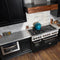 48 In. 6.0 Cu. Ft. Legacy Dual Fuel Range With 7 Burner Gas Cooktop And 2 Electric Ovens In Stainless Steel And Black Matte Doors