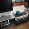 48 In. 6.0 Cu. Ft. Legacy Dual Fuel Range With 7 Burner Gas Cooktop And 2 Electric Ovens In Stainless Steel And Black Matte Doors