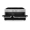 60 In. 7.4 Cu. Ft. Legacy Dual Fuel Range With 9 Burner Gas Cooktop And 2 Electric Convection Ovens In Stainless Steel And Black Matte Doors