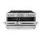 60 In. 7.4 Cu. Ft. Legacy Dual Fuel Range With Gas Cooktop And 2 Electric Convection Ovens In Stainless Steel With 8 Brass Burners