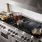 60 In. 7.4 Cu. Ft. Legacy Dual Fuel Range With Gas Cooktop And 2 Electric Convection Ovens In Stainless Steel With 8 Brass Burners