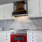 36 In. 4.6 Cu. Ft. Legacy Dual Fuel Range With 6 Burner Gas Cooktop And Electric Convection Oven In Stainless Steel And Red Gloss Door
