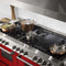 60 in. 7.4 cu. ft. Legacy Dual Fuel Range with 9 Burner Gas Cooktop and 2 Electric Convection Ovens