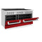 60 in. 7.4 cu. ft. Legacy Dual Fuel Range with 9 Burner Gas Cooktop and 2 Electric Convection Ovens