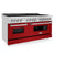 60 in. 7.4 cu. ft. Legacy Dual Fuel Range with 9 Burner Gas Cooktop and 2 Electric Convection Ovens