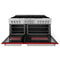 60 in. 7.4 cu. ft. Legacy Dual Fuel Range with 9 Burner Gas Cooktop and 2 Electric Convection Ovens
