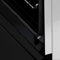 24 In. 2.8 Cu. Ft. Legacy Dual Fuel Range With 4 Burner Gas Cooktop And Electric Convection Oven In Satin Stainless Steel And Black Matte Door