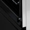 24 In. 2.8 Cu. Ft. Legacy Dual Fuel Range With 4 Burner Gas Cooktop And Electric Convection Oven In Satin Stainless Steel And Black Matte Door