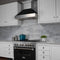 30 In. 4.0 Cu. Ft. Legacy Dual Fuel Range With 4 Burner Gas Cooktop And Electric Convection Oven In Satin Stainless Steel And Black Matte Door