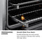 36 In. 4.6 Cu. Ft. Legacy Dual Fuel Range With 6 Burner Gas Cooktop And Electric Convection Oven In Stainless Steel With Satin Stainless Steel Door