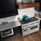 48 In. 6.0 Cu. Ft. Legacy Dual Fuel Range With 7 Burner Gas Cooktop And 2 Electric Ovens In Stainless Steel With Satin Stainless Steel Doors
