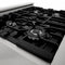 30 In. 4.0 Cu. Ft. Legacy Dual Fuel Range With 4 Burner Gas Cooktop And Electric Convection Oven In Satin Stainless Steel