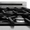 30 In. 4.0 Cu. Ft. Legacy Dual Fuel Range With 4 Burner Gas Cooktop And Electric Convection Oven In Satin Stainless Steel