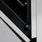 24 In. 2.8 Cu. Ft. Legacy Dual Fuel Range With Gas Cooktop And Electric Convection Oven In Satin Stainless Steel With 4 Brass Burners