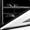 24 In. 2.8 Cu. Ft. Legacy Dual Fuel Range With 4 Burner Gas Cooktop And Electric Convection Oven In Satin Stainless Steel And White Matte Door