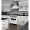 30 In. 4.0 Cu. Ft. Legacy Dual Fuel Range With 4 Burner Gas Cooktop And Electric Convection Oven In Satin Stainless Steel And White Matte Door